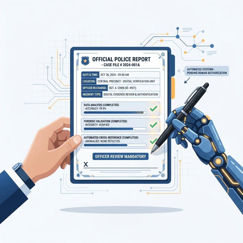 The Human Sign-Off - Verification Infographic